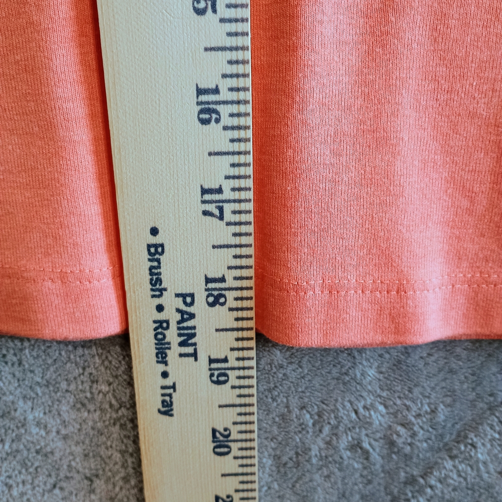 Eddie Bauer Women's Coral V-Neck Top Medium - Picture 6 of 11